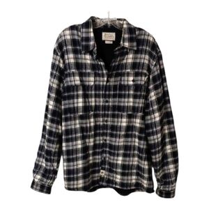 Boston Traders Plaid Button-Up Shirt Jacket